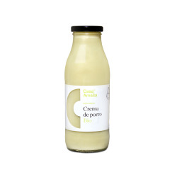 CREMA DE PUERROS BIO BOTELLA 500 gr.